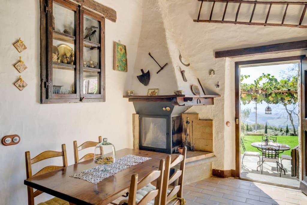 Girasole Cottage Overlooking The Orcia Valley In Tuscany Radicofani Exterior foto